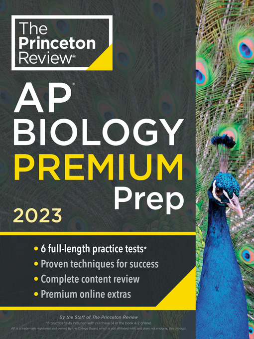 Cover image for Princeton Review AP Biology Premium Prep, 2023